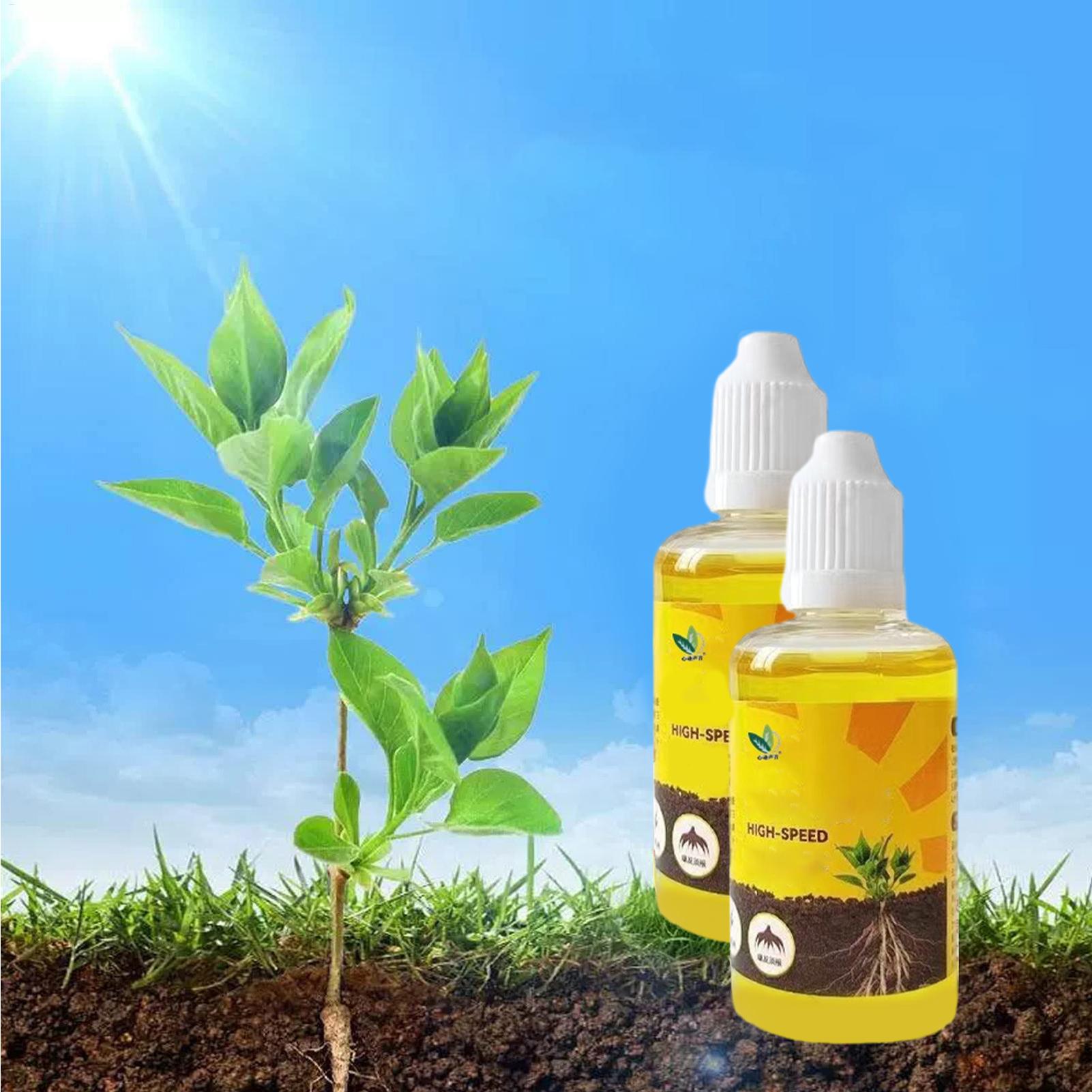 Root Stimulator Liquid - 50ml Pflanzenwurzel-Booster Flüssignährstoff Schneller Starker Pflanzen-Setzlingsdünger