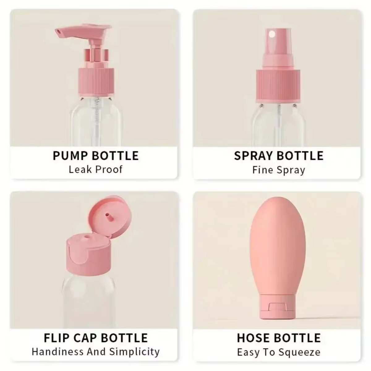 Reiseflaschen-Set mit Aufbewah – Misting Bottle Fine Bewertung und Preis