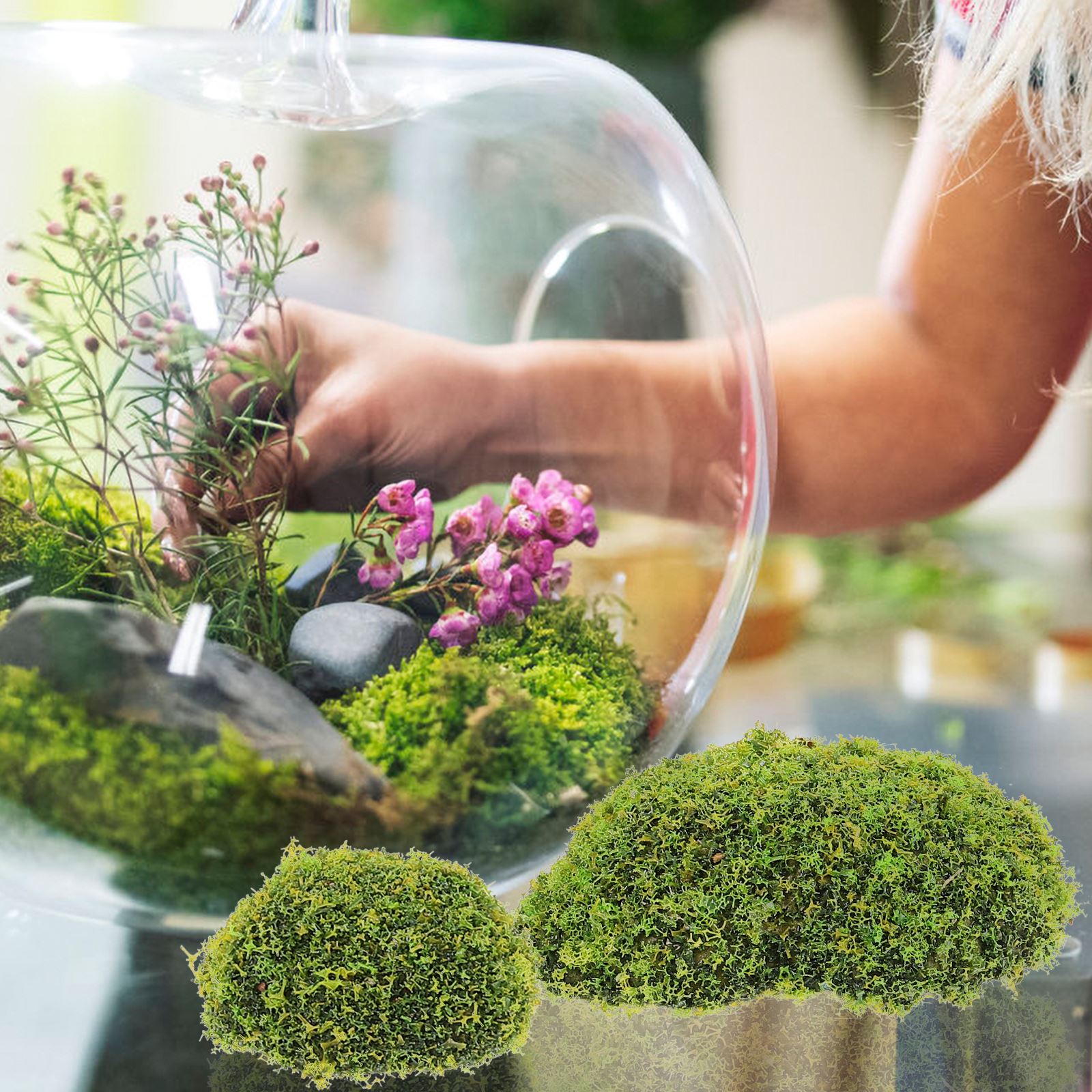 12 stücke Künstliche Moos Fels – Sphagnum Moss Dry Bewertung und Preis